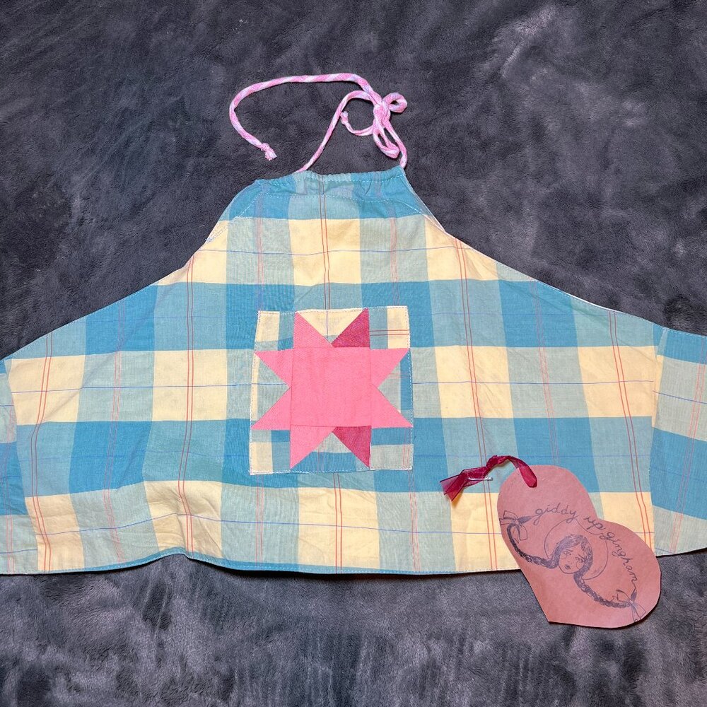 Western Handmade Quilt Halter Top